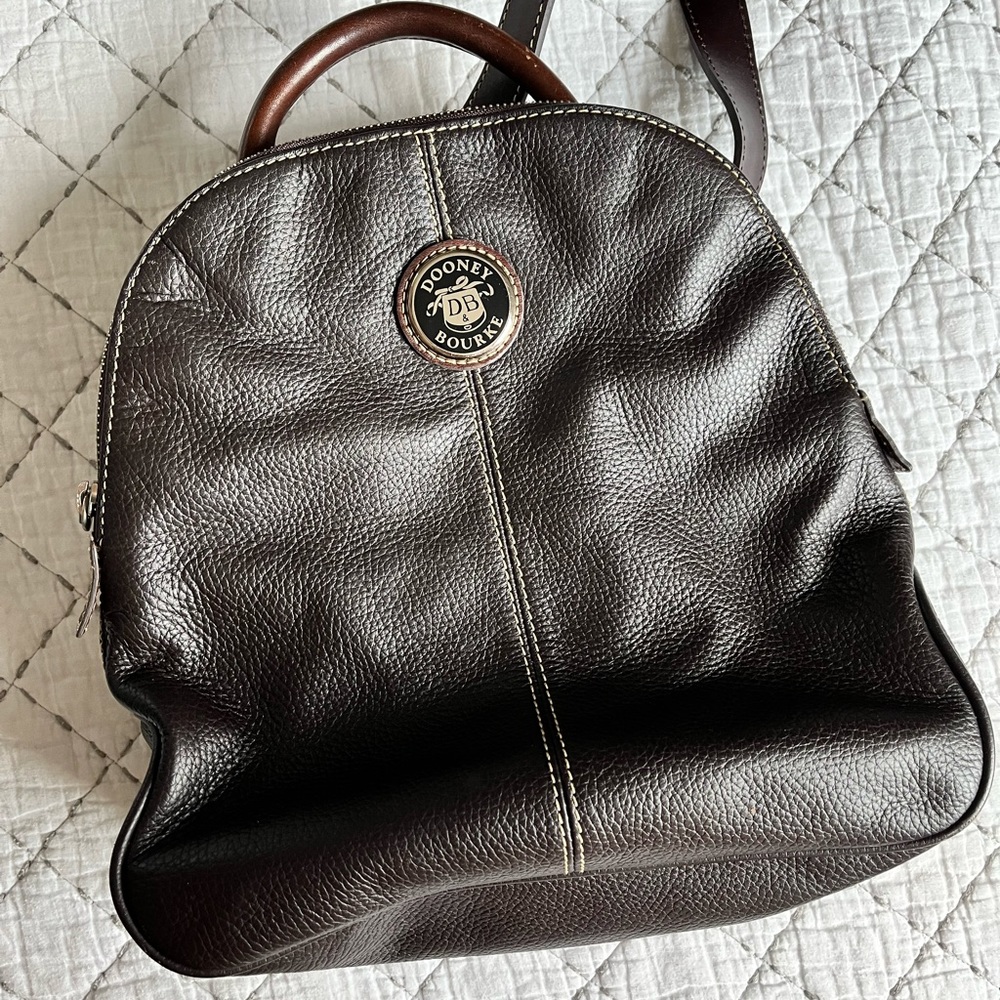 Dooney&Bourke Leather Backpack Purse